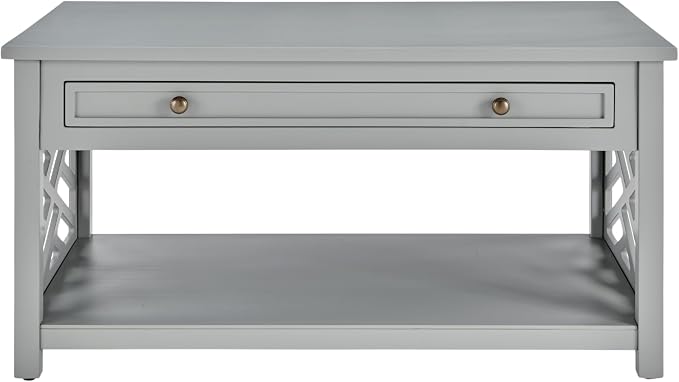 Alaterre Furniture Coventry Classic 36-Inch Wood Coffee Table - Image 7