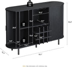 ONBRILL 55" Wine Bar Cabinet - Image 2