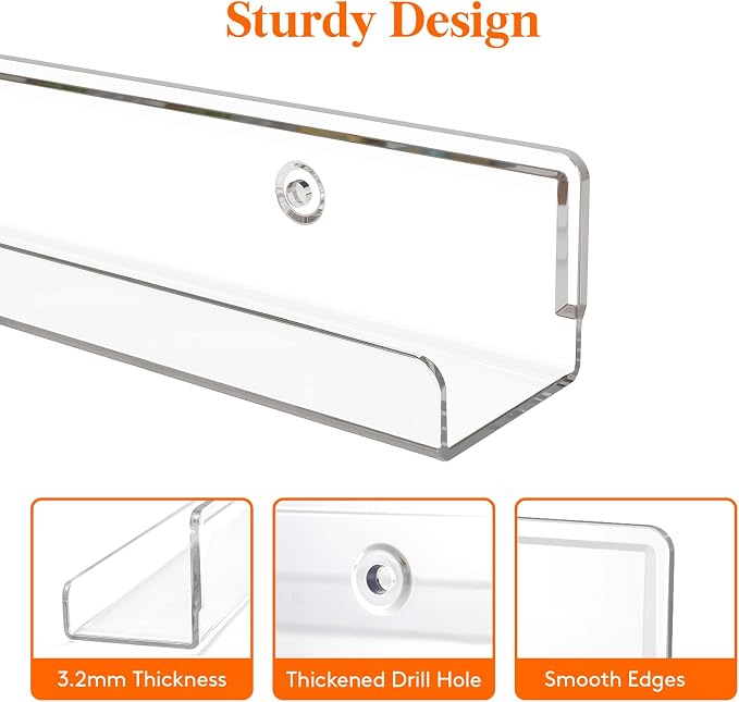 Lifewit Narrow Floating Shelves - Image 6