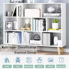 IOTXY Wooden Open Shelf Bookcase - Image 5