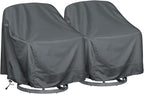 Outdoor Swivel Lounge Chair Cover 2 Pack, Fits to Lawn Patio Chairs, 420D by HI%C2%B7%C2%B7%C2%B7YOURCOVER
