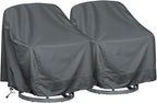 Outdoor Swivel Lounge Chair Cover 2 Pack, Waterproof Heavy Duty Outdoor Chair by HI%C2%B7%C2%B7%C2%B7YOURCOVER
