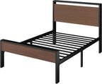 SHA CERLIN 14 Inch Twin Size Metal Platform Bed Frame - Image 8