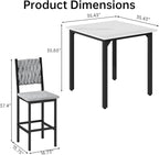 AWQM 5-Piece Dining Table Set, Dining Table Set - Image 5