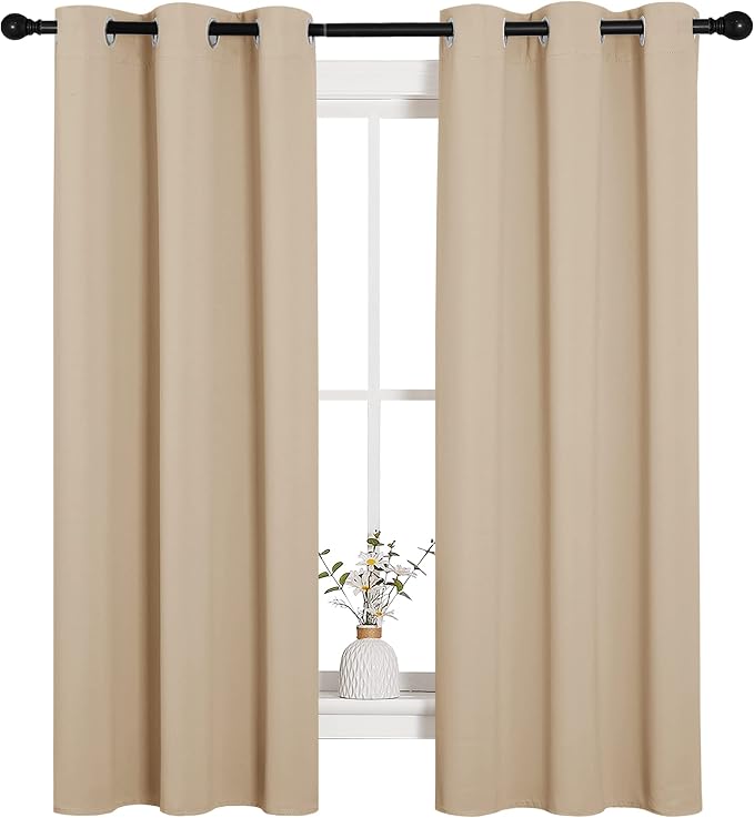 NICETOWN Room Darkening Curtain Panels by NICETOWN