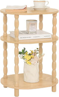 MaxSmeo End Table, Small Oval Side Table by MaxSmeo
