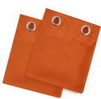 Blackout Curtains 52 x 90 Inch Long Orange Curtains Set of 2 Panels Room - Image 9