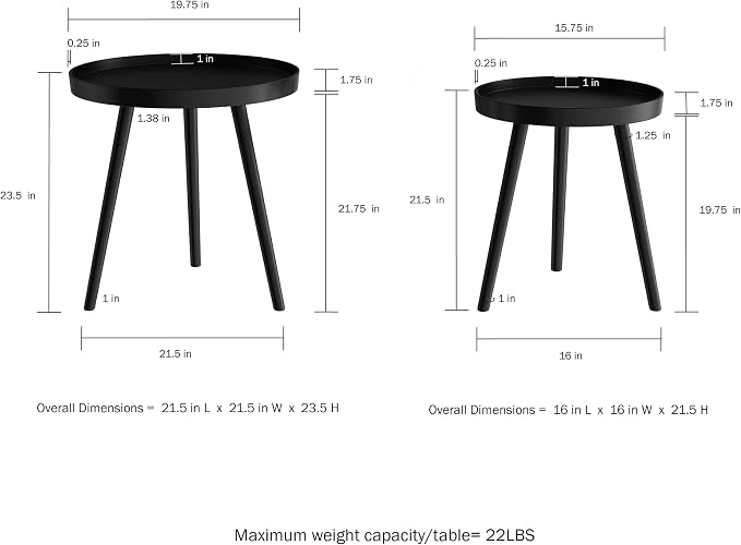 Nesting Side Tables - Image 3