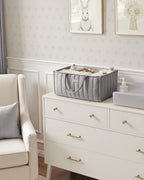 Blissful Diary Baby Diaper Caddy Organizer, Stylish Storage Basket - Image 7