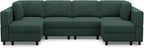Belffin U Shaped Sectional Sofa Couch Modular Sectional Sofa - Image 9