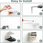 Mefirt Invisible Floating Bookshelves - Image 7