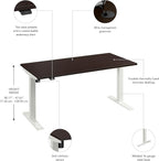 Bush Business Furniture 60-inch Electric Height Adjustable Standing Desk - Image 7