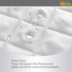 Easy-Going Reversible Couch Cover, 2 Cushion Sofa, Water Resistant Furniture Mat - Image 4