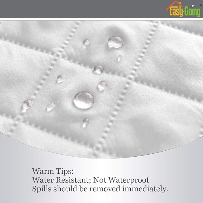 Easy-Going Reversible Couch Cover, 2 Cushion Sofa, Water Resistant Furniture Mat - Image 4