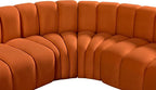 Meridian Furniture 103Cognac-S7A Arc Collection Modern | Contemporary Modular - Image 12