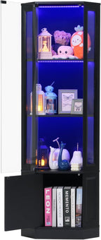 Verano Garden Corner Display Cabinet - Image 9