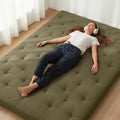 ZonLi Japanese Floor Futon Mattress Twin Size 75"x 39", 100% Cotton Cover 2.5'' by Zonli