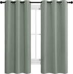 NICETOWN Sage Green Room Darkening Curtains - Image 2