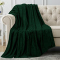 Utopia Bedding Soft Fleece Bed Blanket Throw Size Forest Green | Microfiber by UTOPIABEDDING