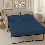 Sleeper Sofa Bed Sheet, 100% Cotton 400 Thread Count, 4 Piece Set, Deep Pocket - Image 4