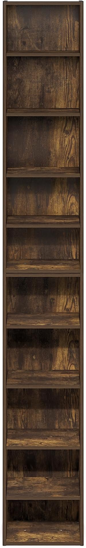 Furinno PASIR Book Shelf, 10-Tier Bookshelf, Bookcase - Image 7