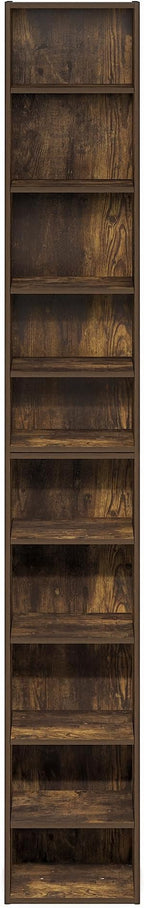 Furinno PASIR Book Shelf, 10-Tier Bookshelf, Bookcase - Image 7