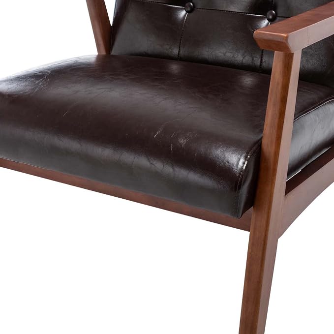 Convenience Concepts Take a Seat Natalie Accent Armchair and Ottoman Set 27.5" - Image 3