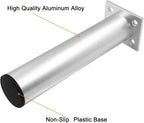 Set of 4 Aluminum Alloy Furniture Legs 7 Inch Height, 1.5 Inch Diameter - Image 3
