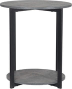 Household Essentials Jamestown Round Side End Table - Image 10