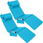 Wenqik 2 Pcs Outdoor Chaise Lounge Cushion by Wenqik