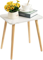 FORAOFUR Small End Table, Side Table Accent Table Living Room Bedroom Balcony by FORAOFUR