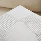 Fancy Homi 2 Packs White Big Decorative Throw Pillow Covers 24x24 Inch - Image 3