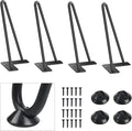 SMARTSTANDARD 9 Inch Heavy Duty Hairpin Furniture Legs, Metal Home DIY Projects by SMARTSTANDARD