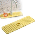 Faucet Mat for Kitchen Sink, 2024 Upgrade Faucet Guard Draining Mat Silicone by Coloday
