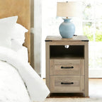 Sierra Night Stand, Rustic End Table - Image 3