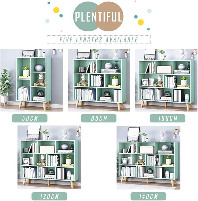 IOTXY Wooden Open Shelf Bookcase - Image 7