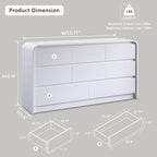 Aitjunz Modern 8 Drawers Dresser - Image 2