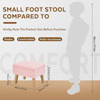 Storage Ottoman, Small Foot Stool Ottoman - Image 2