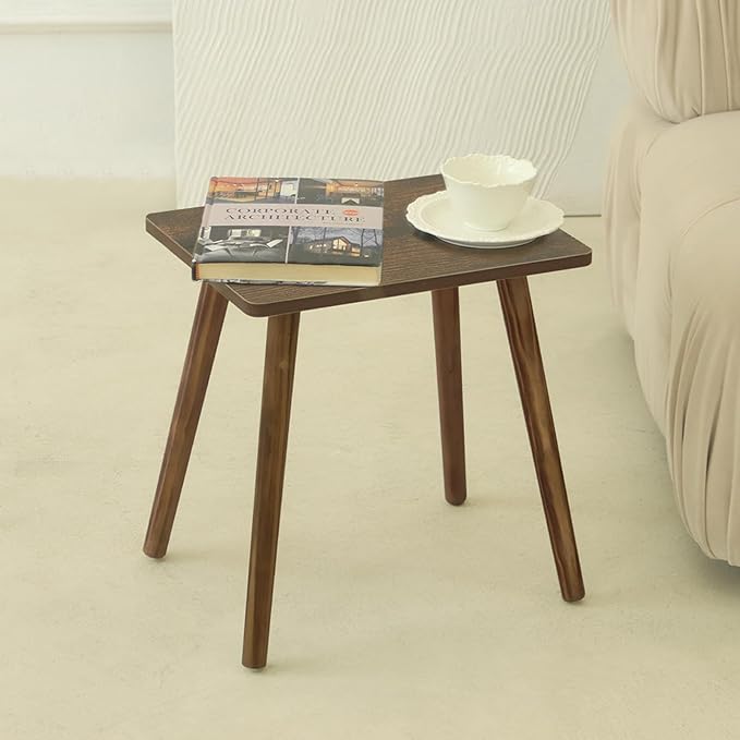 AWASEN Side Table, Small Wood End Table Living Room, Mini Bed Side Table Modern by AWASEN