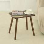 AWASEN Side Table, Small Wood End Table Living Room, Mini Bed Side Table Modern by AWASEN