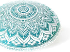 Mandala Floor Pillow Cover Meditation Cushion Seating Throw Hippie Round - Image 6