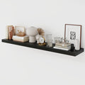 Acovy 48 Inch Floating Shelves, 9.3" Deep Floating Shelf Wall Mounted, Rustic by Acovy