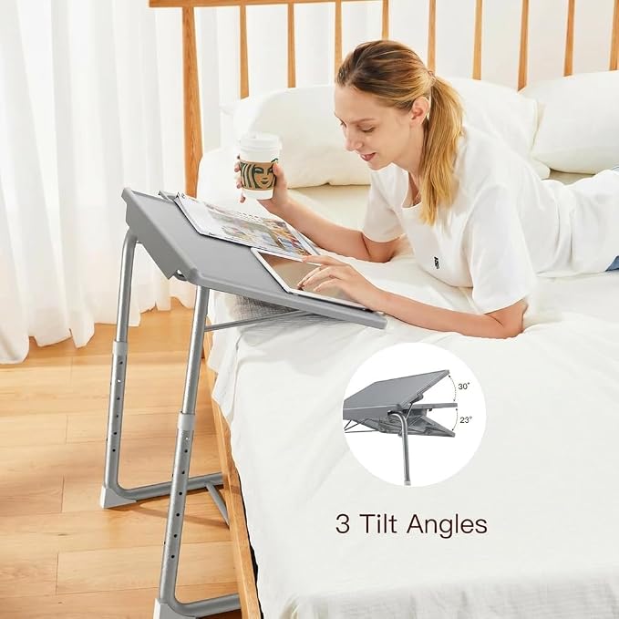 HUANUO Adjustable TV Tray Table - Image 6