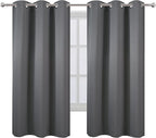 Frost Grey Thermal Blackout Curtains/38 x 63 Inch/Set of 2 Panels Room - Image 2