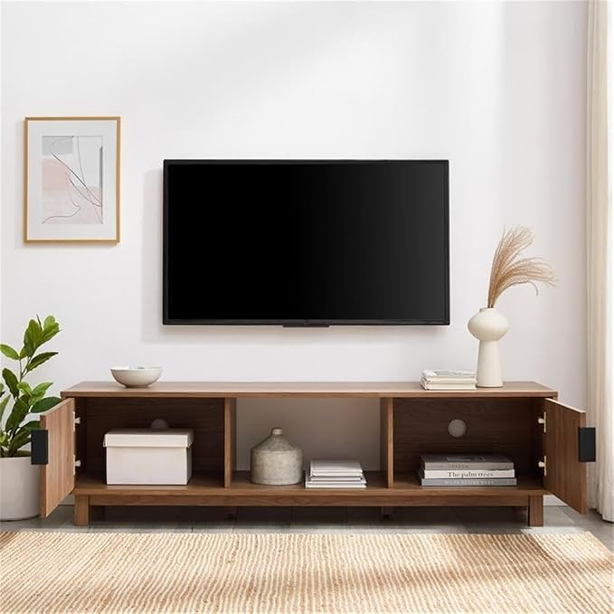Walker Edison Arundo Fluted TV Stand - Image 3
