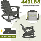 Plastic Adirondack Chair - Image 3