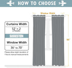 ChrisDowa Room Darkening Curtains - Image 5
