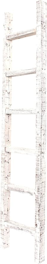 BARNWOODUSA Rustic Decorative Ladder - Image 2