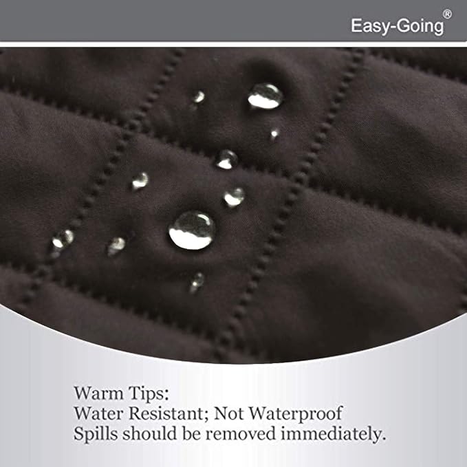 Easy-Going Reversible Couch Cover, 4 Seater Sofa, Chocolate/Chocolate | - Image 5