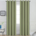 Yakamok Room Darkening Curtains 52x96 inch Length Sage Green-Living Room | 2 by Yakamok